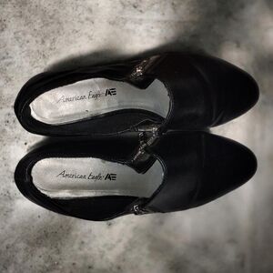 American Eagle Outfitters Black Slip-On Pointed Toe Flats